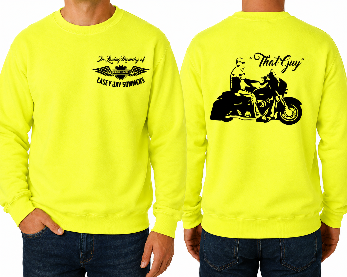 Casey Adult Crewneck Sweatshirt