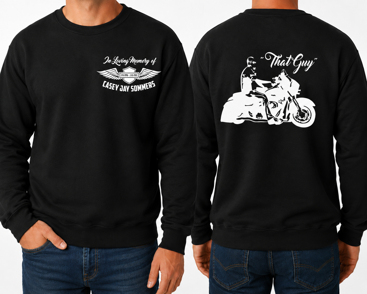 Casey Adult Crewneck Sweatshirt