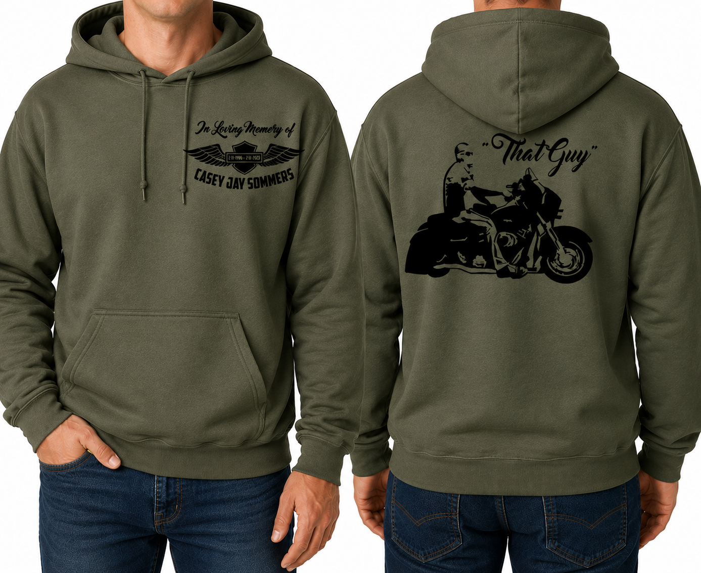Casey Adult Hoodie