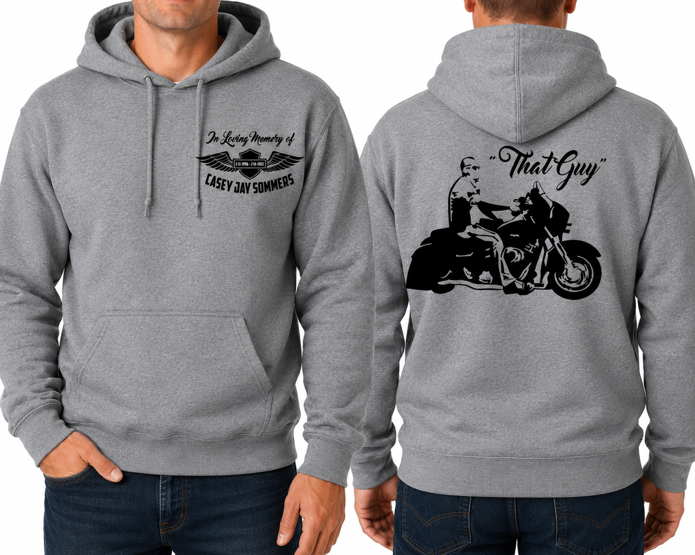 Casey Adult Hoodie