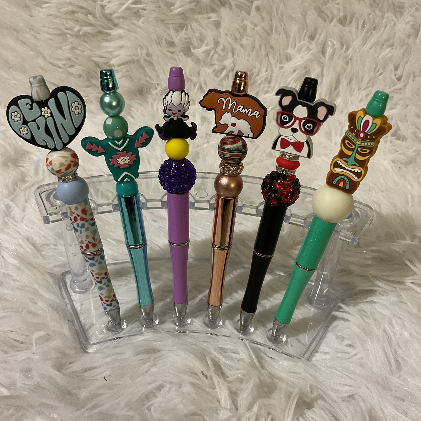 Beaded pens